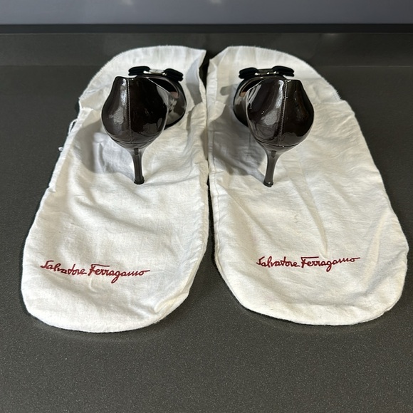 Salvatore Ferragamo Shoes, Black/Gray, Size 9 - Picture 4 of 5